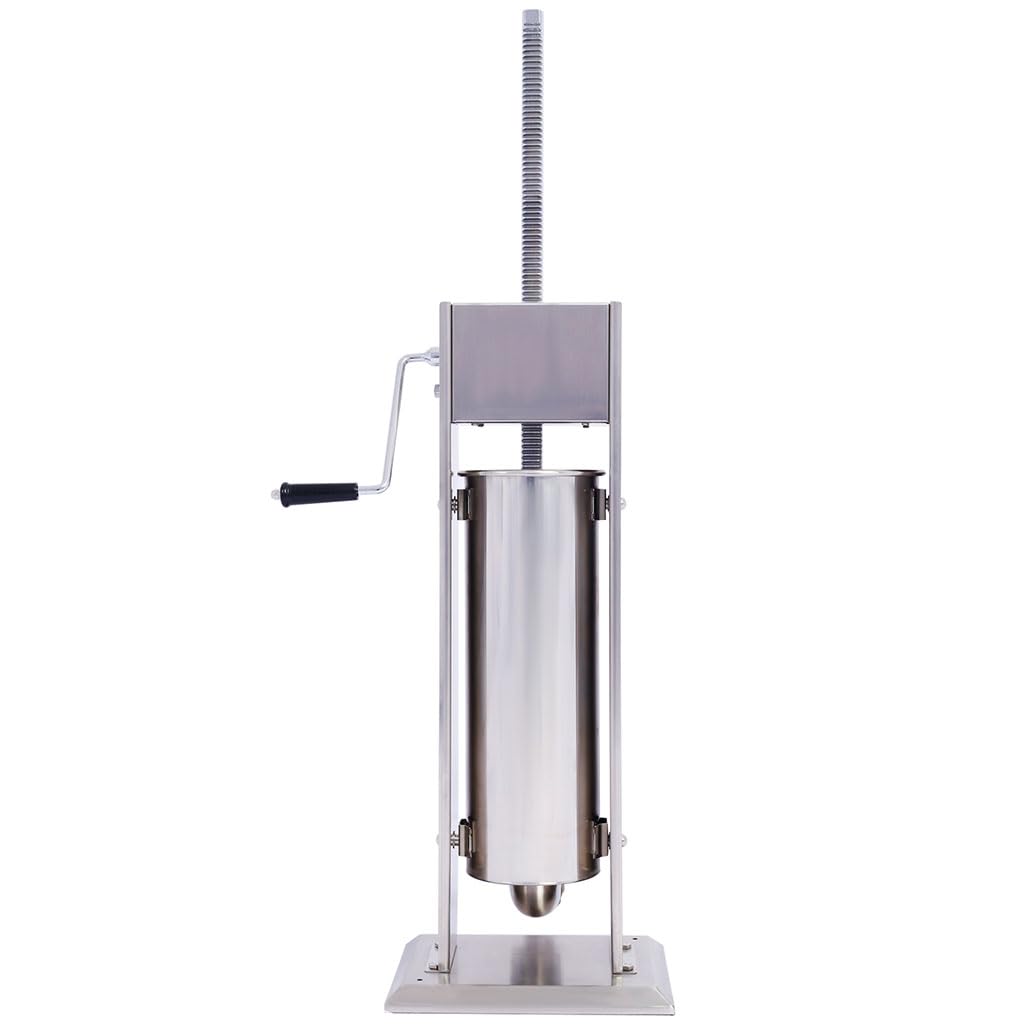 7L Stainless Steel Manual Vertical Sausage Stuffer T4108