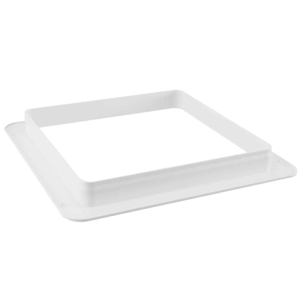 White 13" x 13" RV Vent Garnish Ring I296836