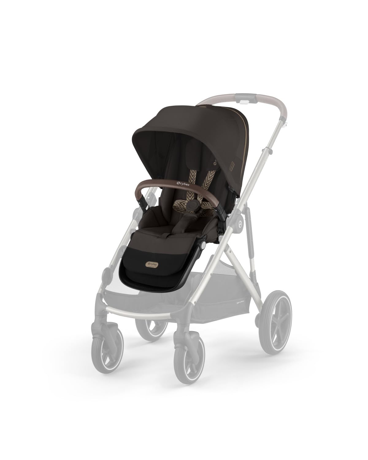 Chocolate Brown Stroller Seat C8116