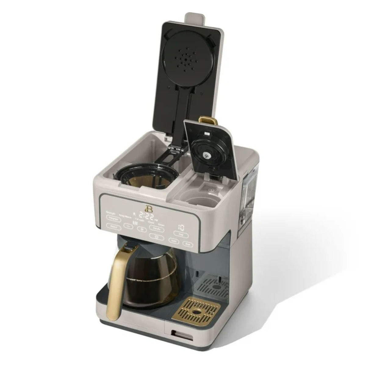 12-Cup Coffee Maker with Carafe and Touch Display E701104