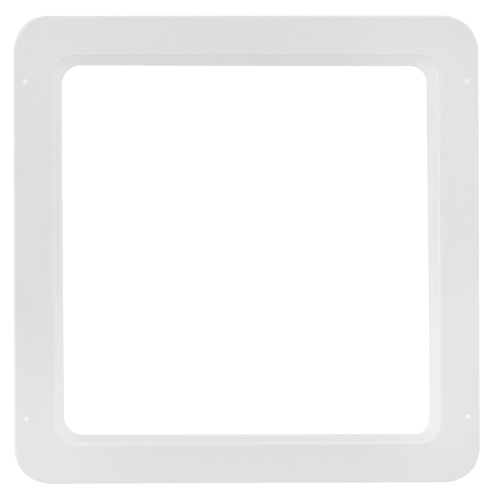 White 13" x 13" RV Vent Garnish Ring I296836