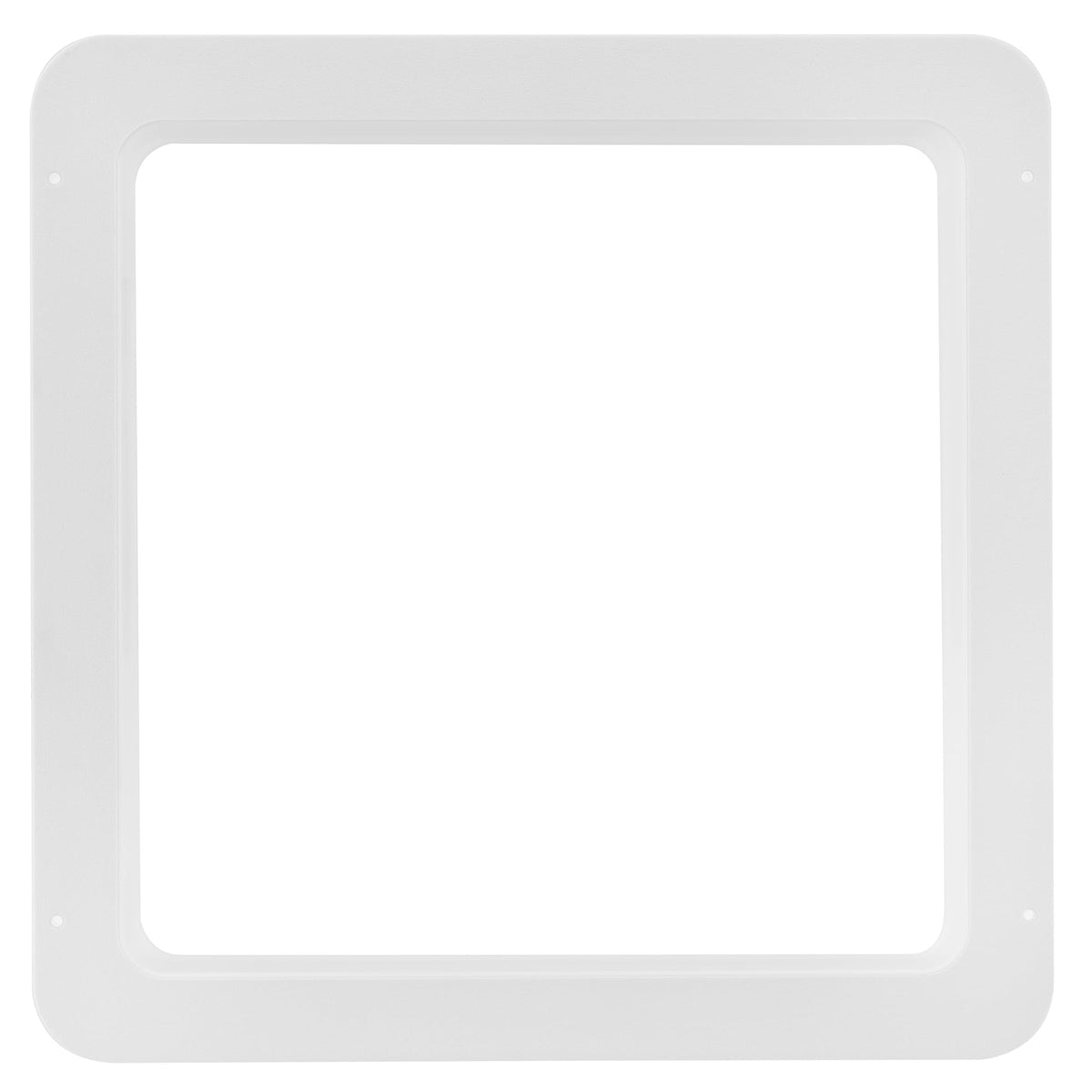 White 13" x 13" RV Vent Garnish Ring I296836