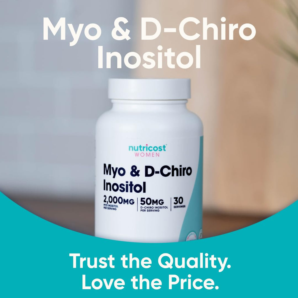 120 Capsules GMO-Free Inositol E252