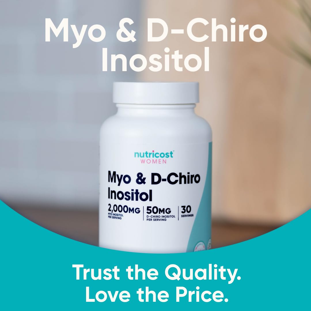 120 Capsules GMO-Free Inositol E252