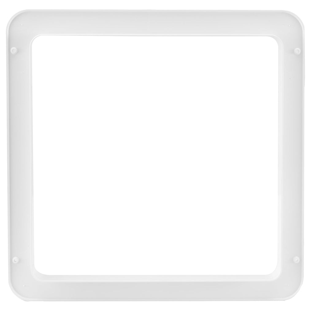 White 13" x 13" RV Vent Garnish Ring I296836