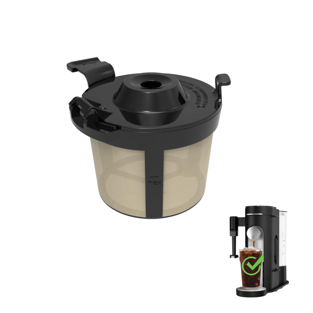 Basket Filters for Ninja Coffee Filter, 1 Pack V493145
