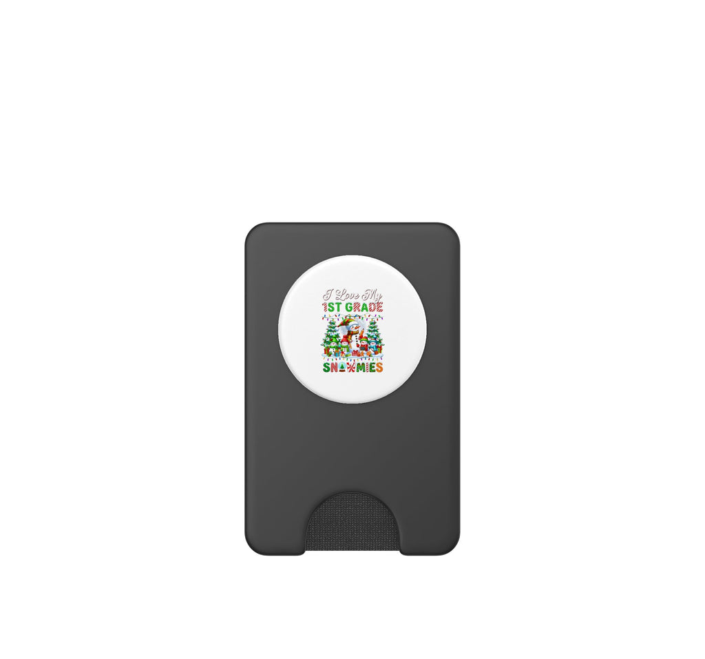 1st Grade Snowmen Teacher Students PopWallet for MagSafe I24609
