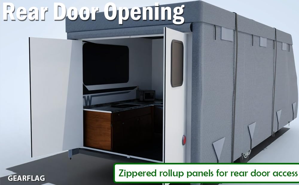 23'-26' Water-Resistant Heavy Duty RV Cover N726638