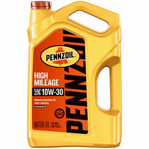 10w-30 High Mileage Motor Oil 5 Qt Pack of 3 L22360