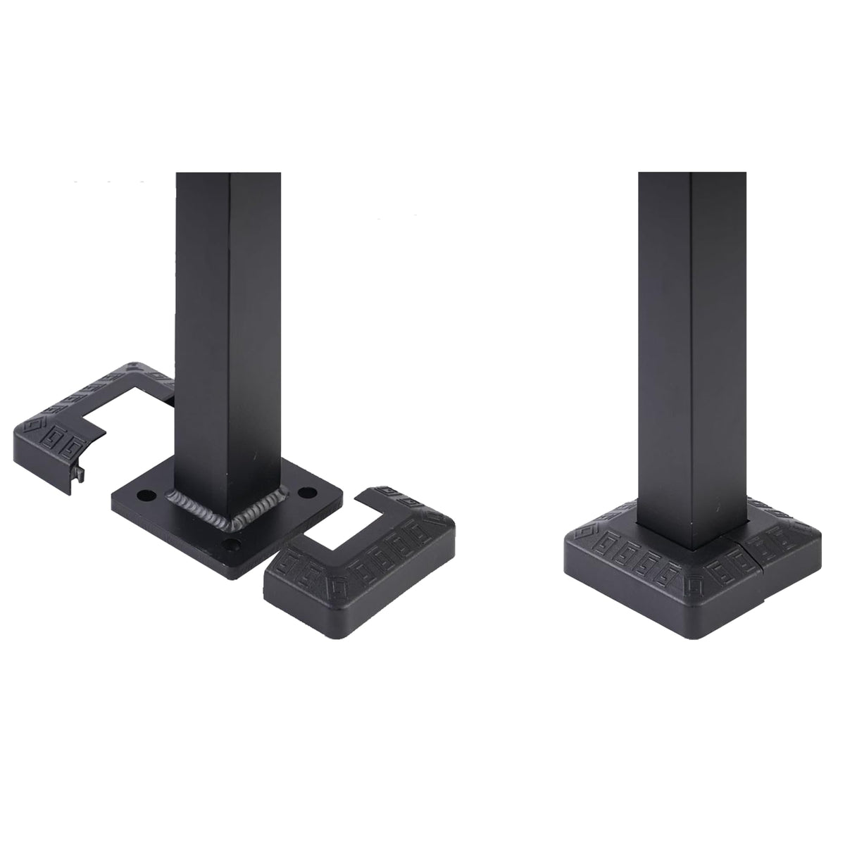 1 Step Aluminum Alloy Handrail L724