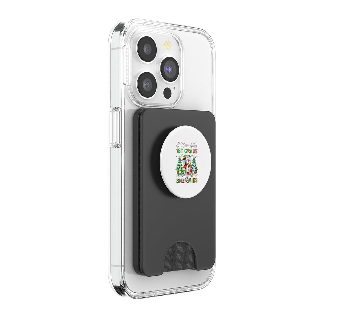 1st Grade Snowmen Teacher Students PopWallet for MagSafe I24609