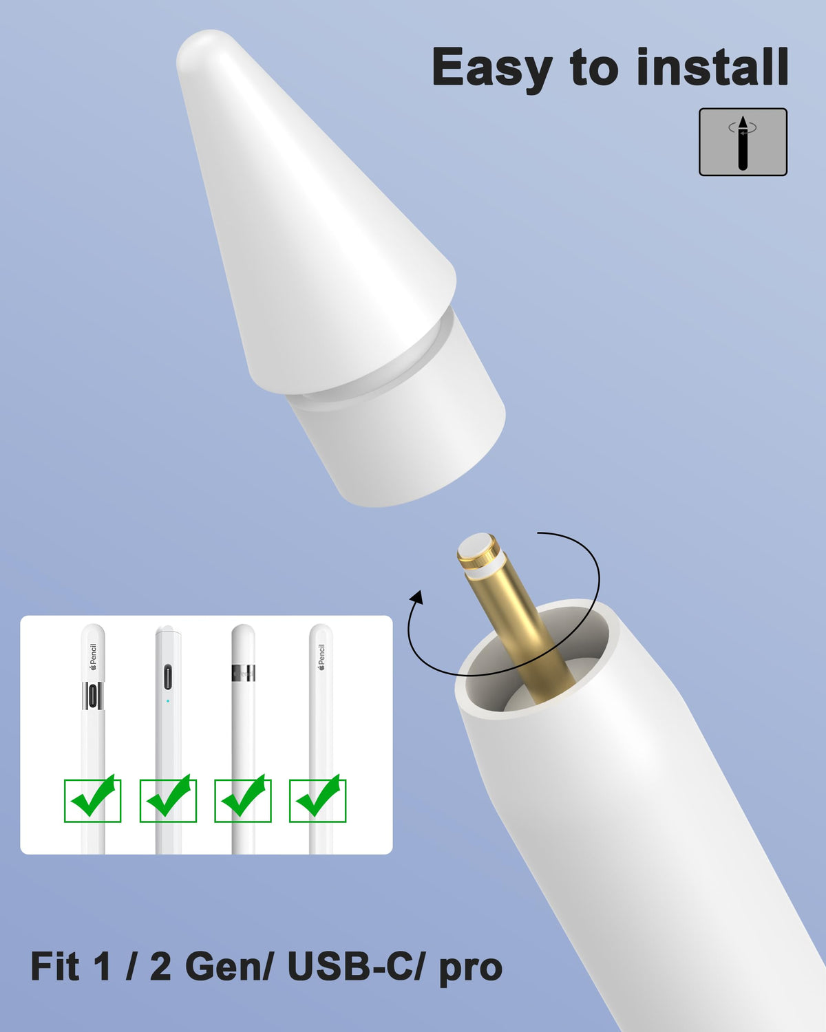 Replacement Tips for Pencil J226467