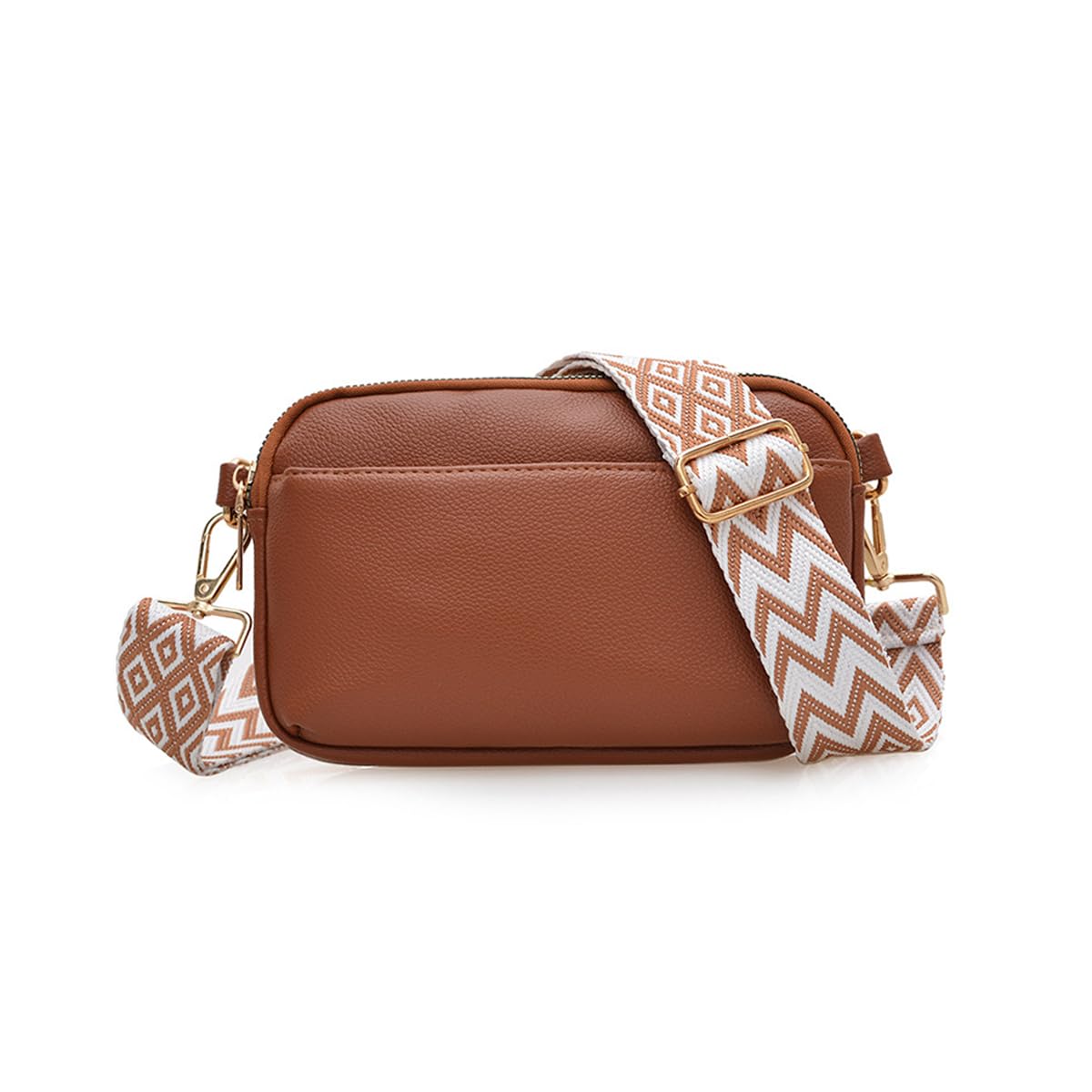 Mini Crossbody Bag Vegan Leather Sling Purse D129762