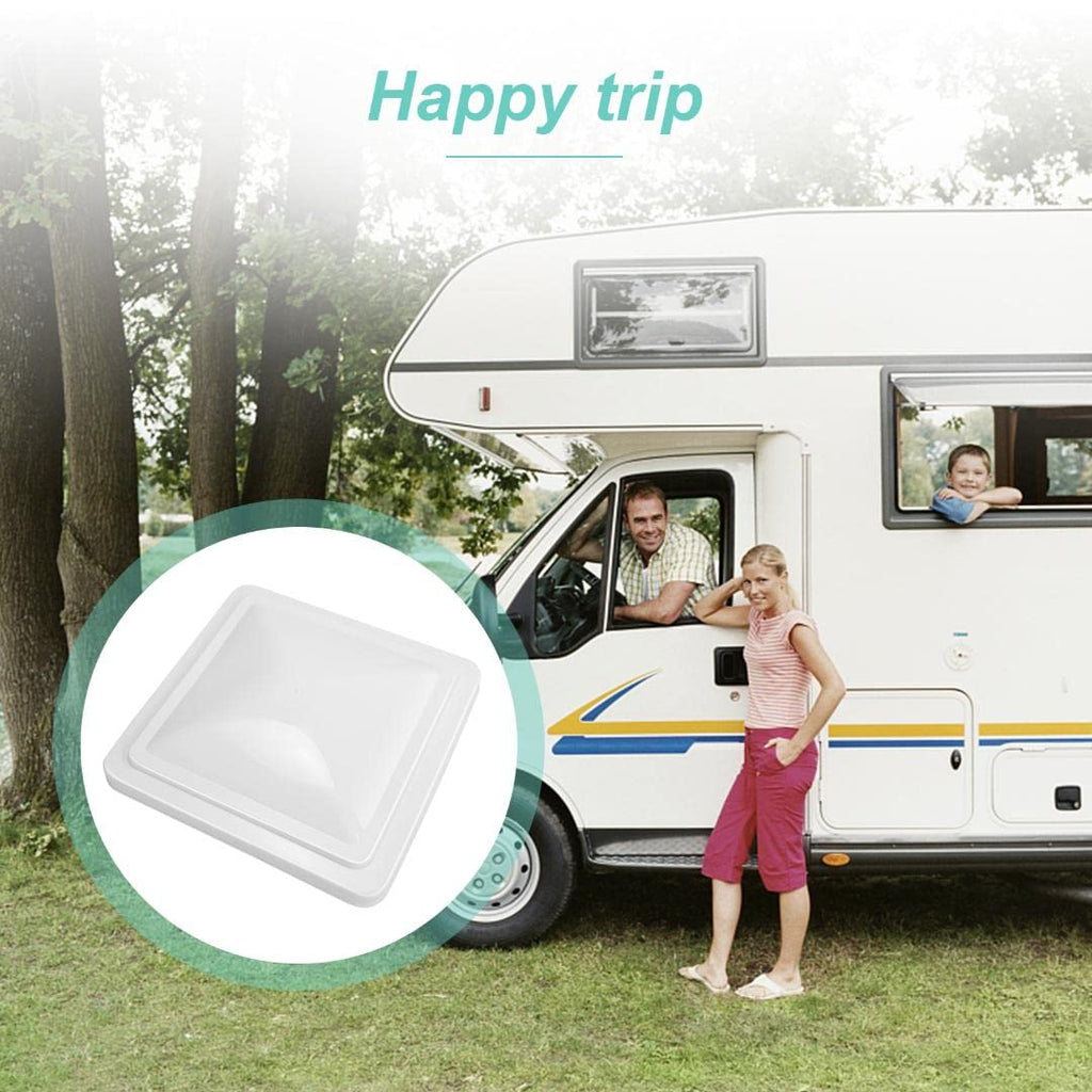 14" White 2 Pack Roof Vent Cover W32900