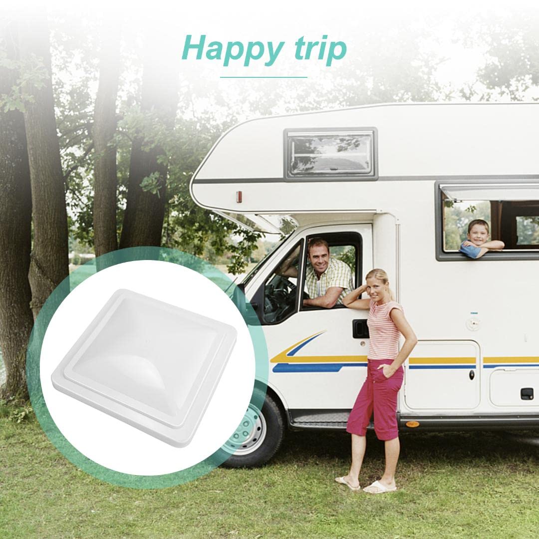 14" White 2 Pack Roof Vent Cover W32900