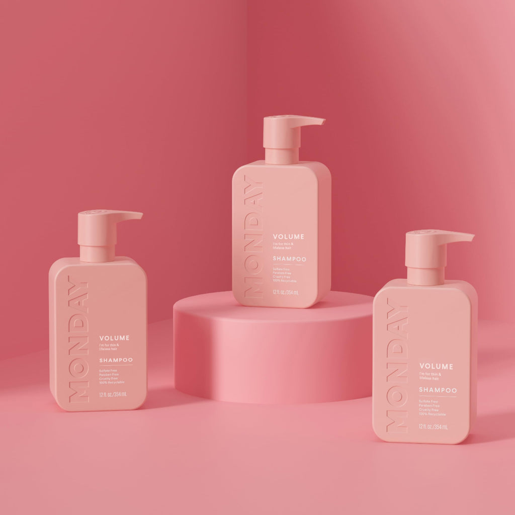 Volume Shampoo + Conditioner Set 12 oz Coconut Oil N5496