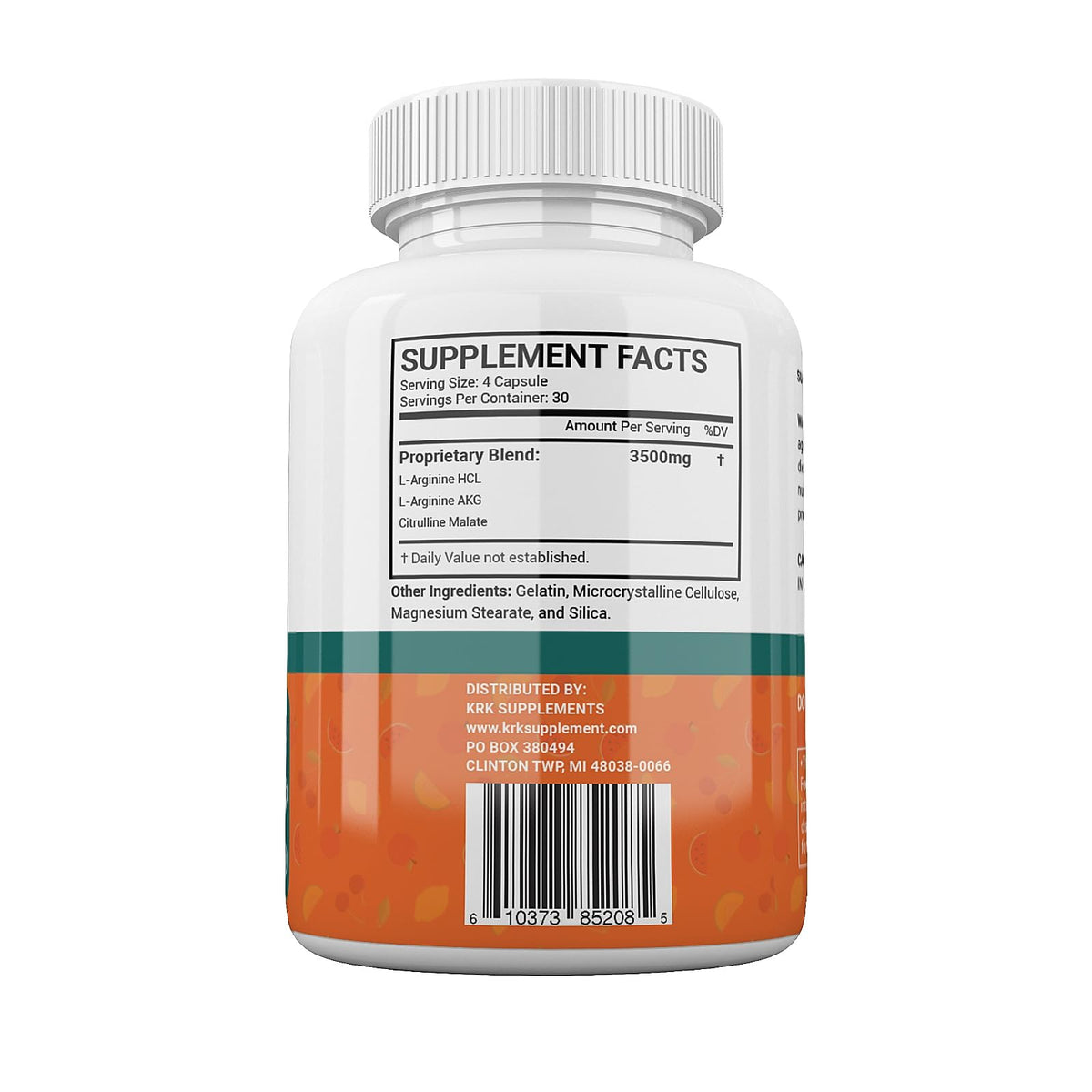 Nitric Oxide Complex 3500mg 240 Capsules U2726