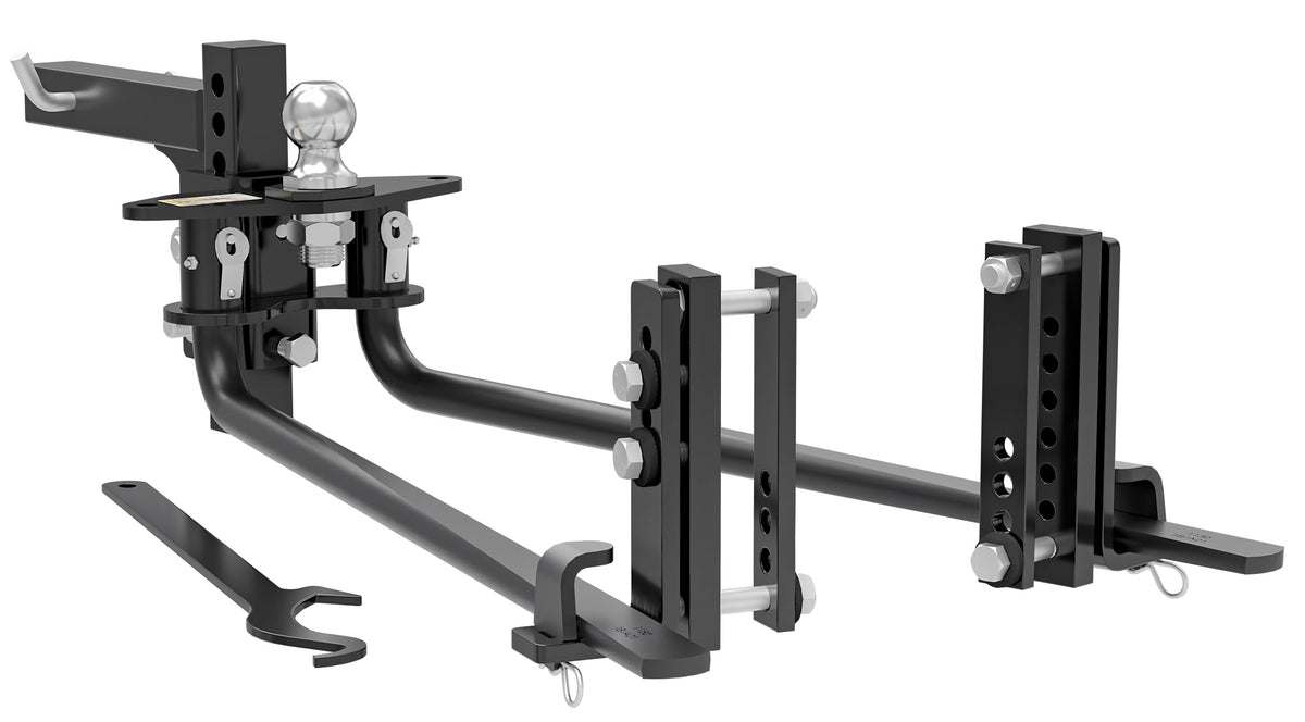 Weight Distribution Hitch with Sway Control Kit, 11,500 lb Capacity, Black G21253