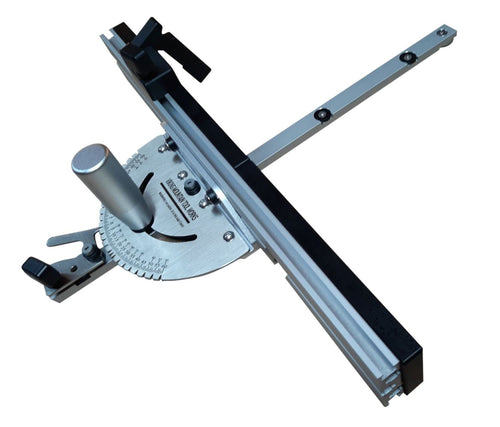 27 Position Precision Miter Gauge with Box Joint Fence and Stop N676