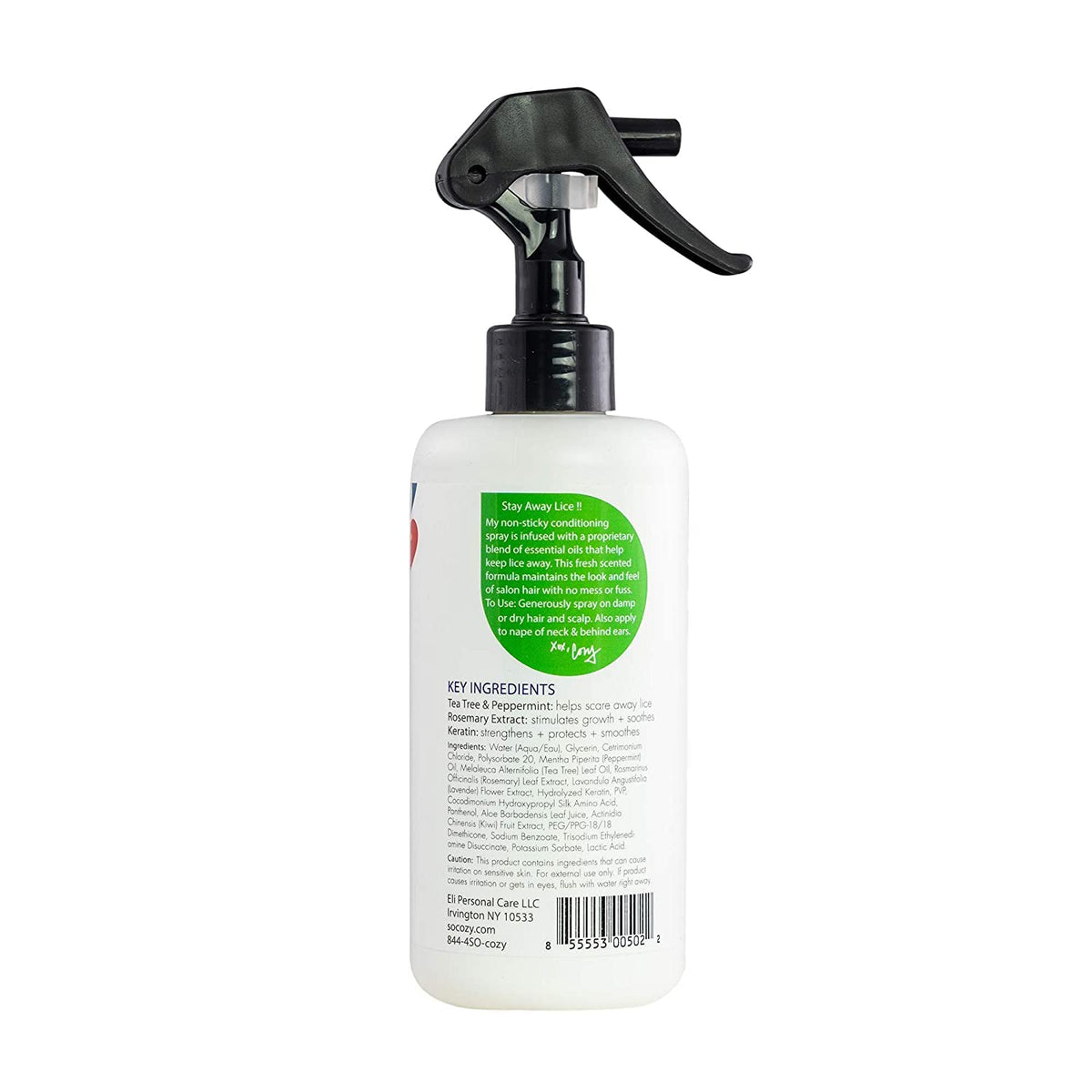 Lice Prevention Spray 8 Fl Oz W3821