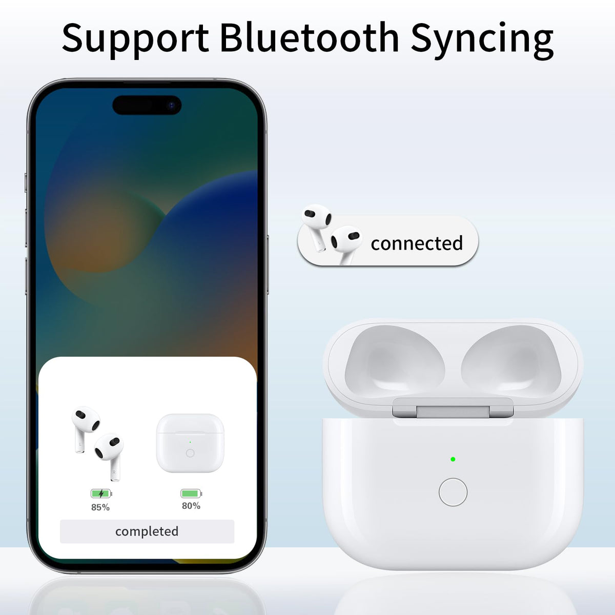 Replacement Charging Case with USB-C & Reset Button G191367