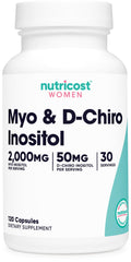 120 Capsules GMO-Free Inositol E252