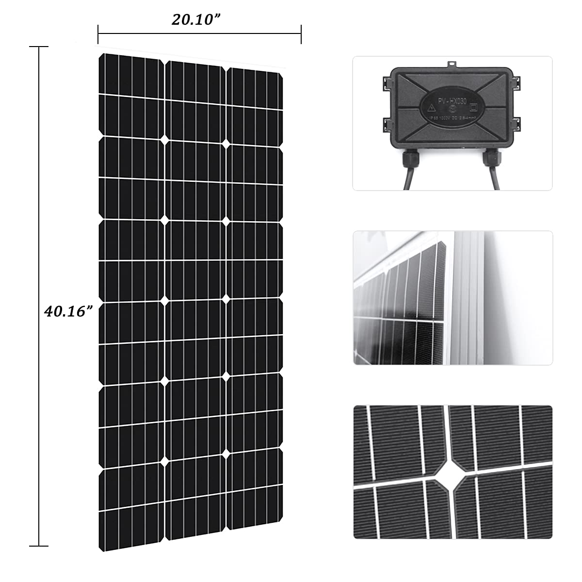 300W Wind Turbine and Solar Panel Kit with Charge Controller S89617