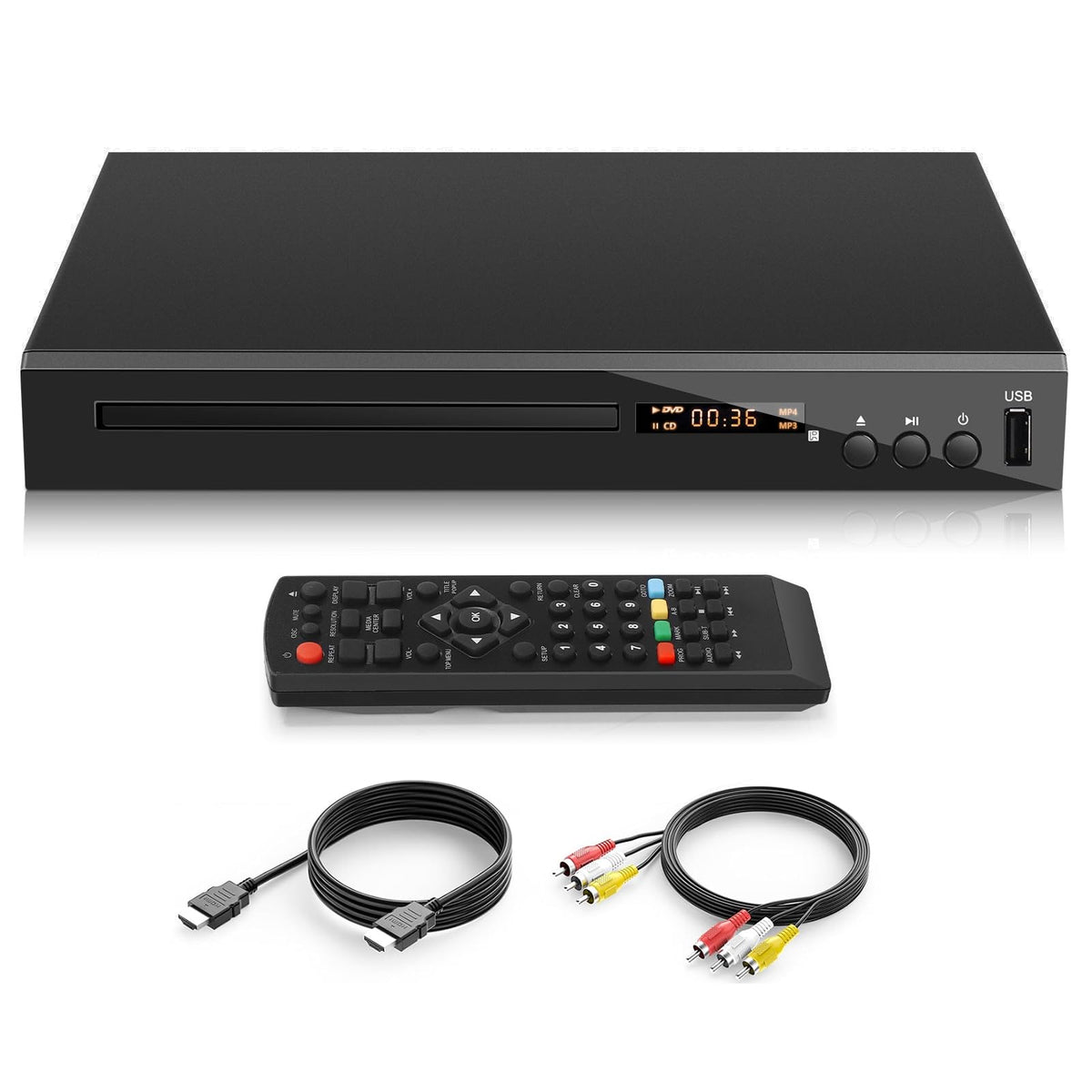 Blu Ray DVD CD Player with HDMI AV Coaxial Output Q346184