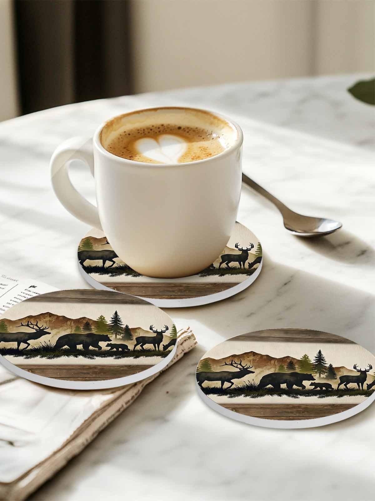 Ceramic Drink Coaster Set of 6 K898233