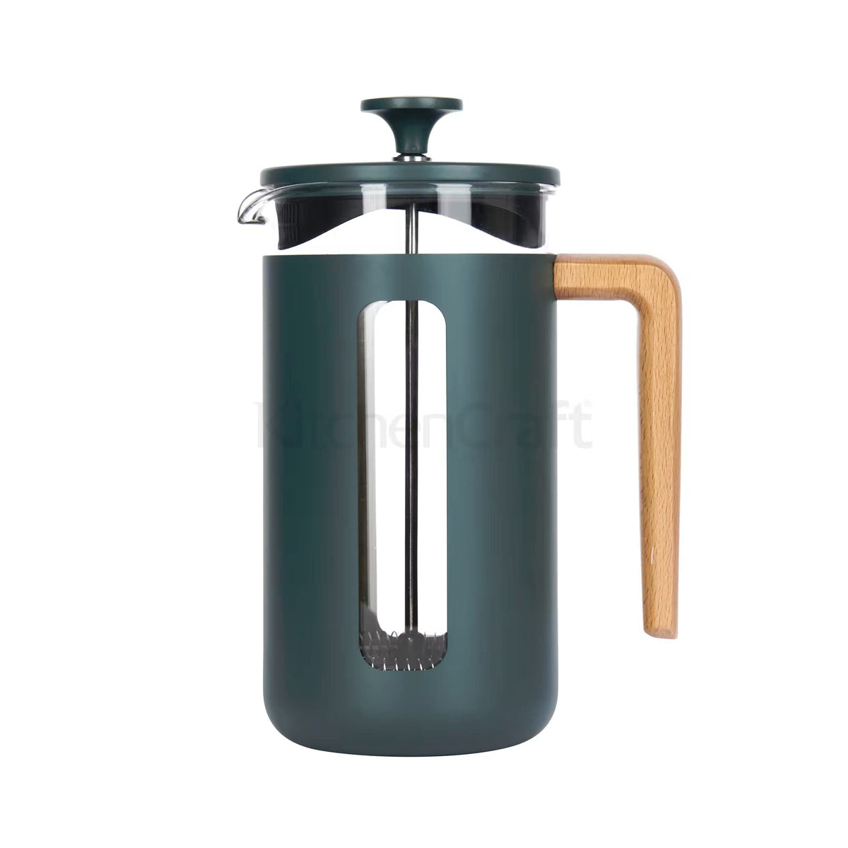 8 Cup Green Stainless Steel French Press O880
