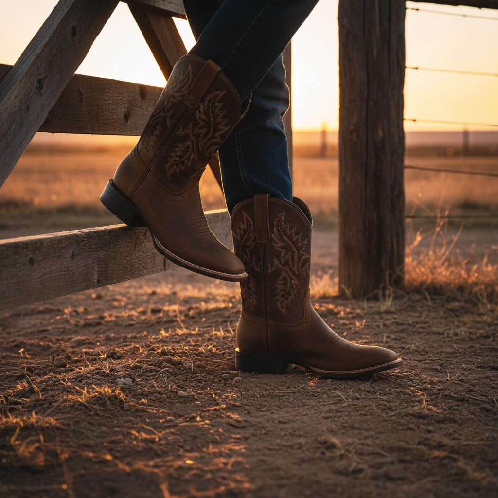 Cowboy Boots Square Toe Western Boot S97106
