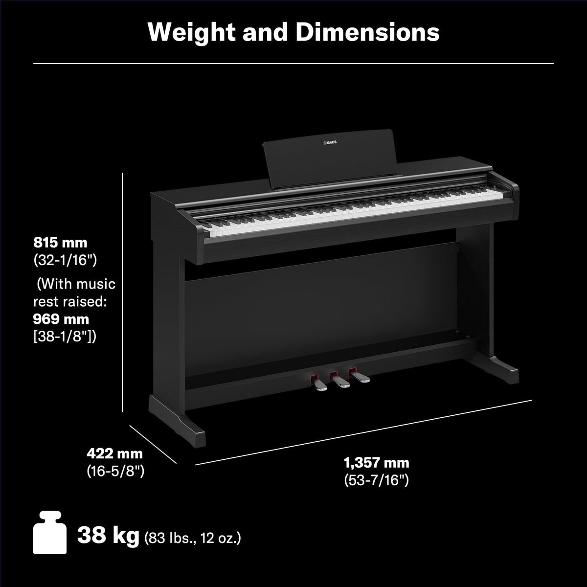 88-Key Weighted Digital Piano A725946