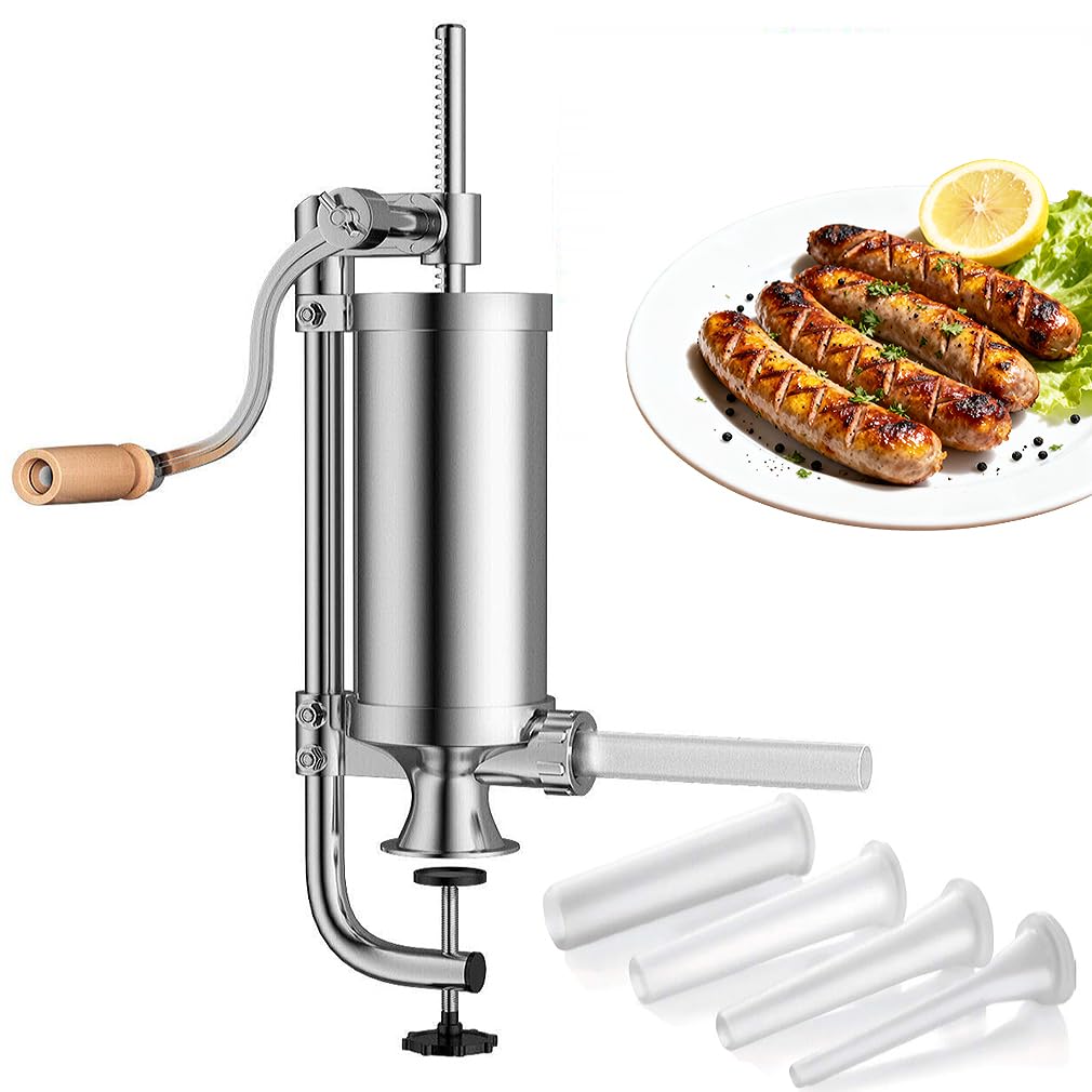 2.5 LBS Vertical Manual Sausage Stuffer N282