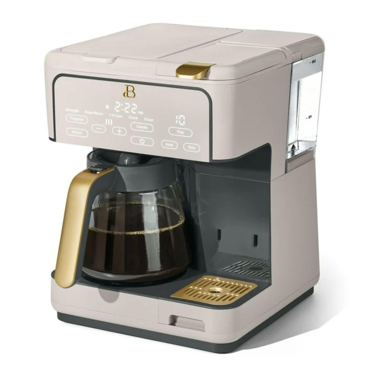 12-Cup Coffee Maker with Carafe and Touch Display E701104