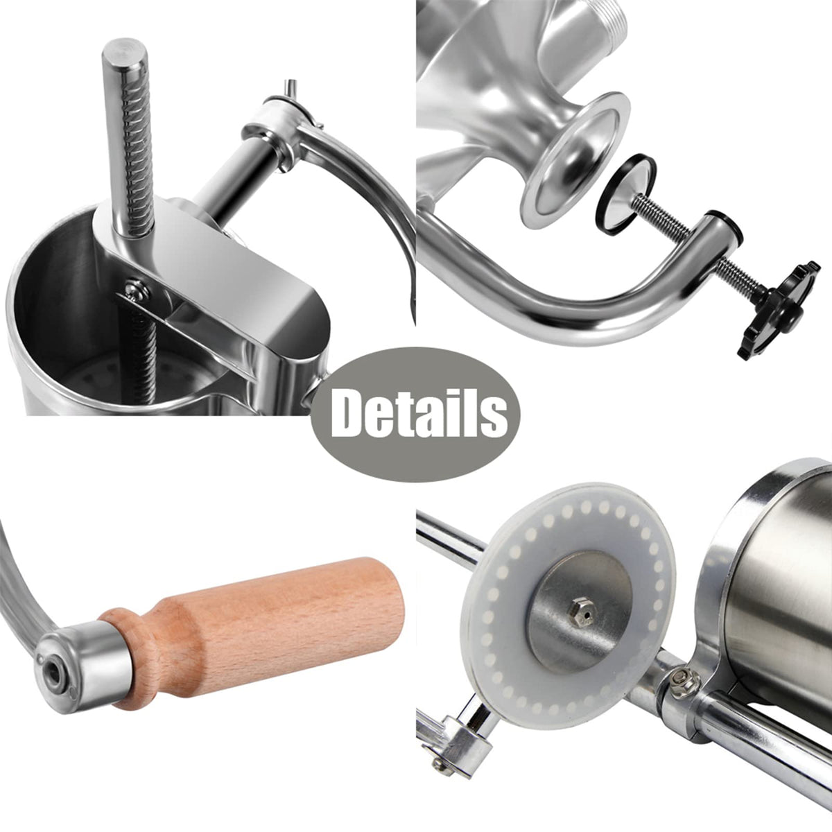 2.5 LBS Vertical Manual Sausage Stuffer N282