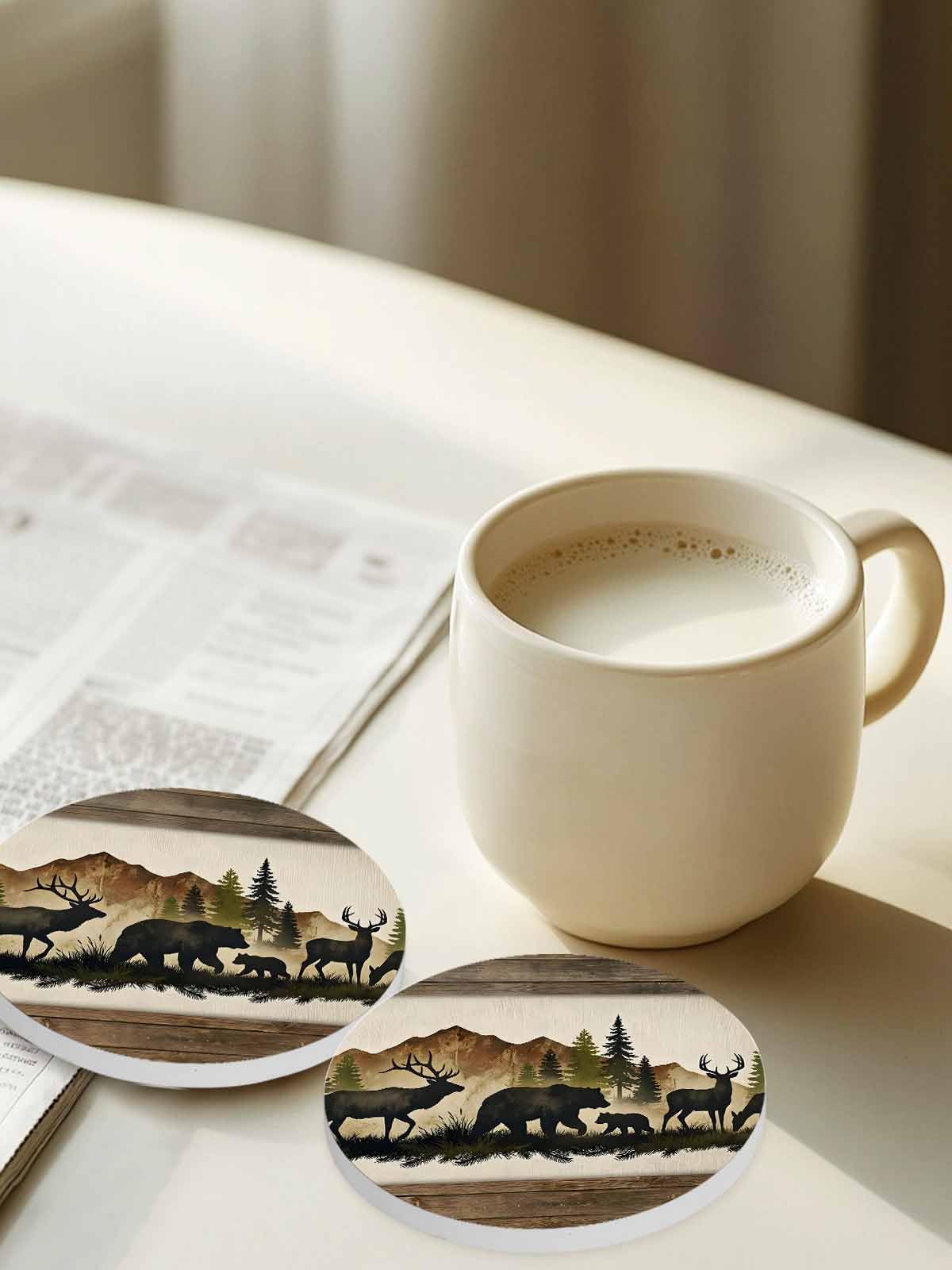 Ceramic Drink Coaster Set of 6 K898233