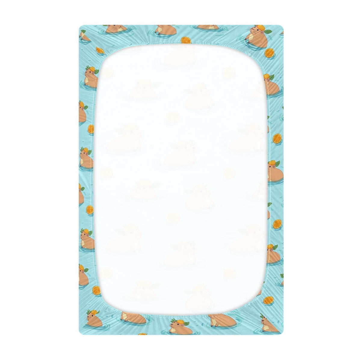 Soft Breathable Microfiber Crib Sheet, Fits Standard Size 28in x 52in G562502