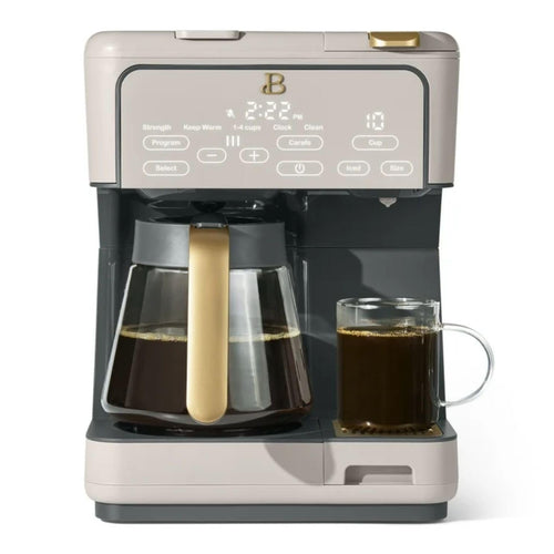 12-Cup Coffee Maker with Carafe and Touch Display E701104