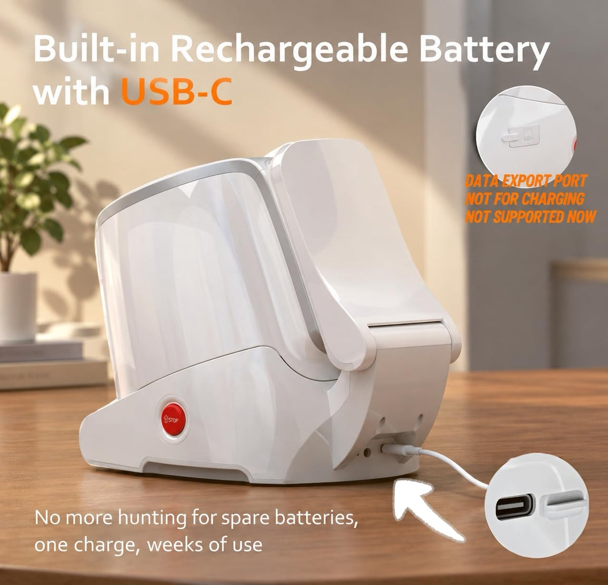 White Upper Arm Blood Pressure Monitor K864688