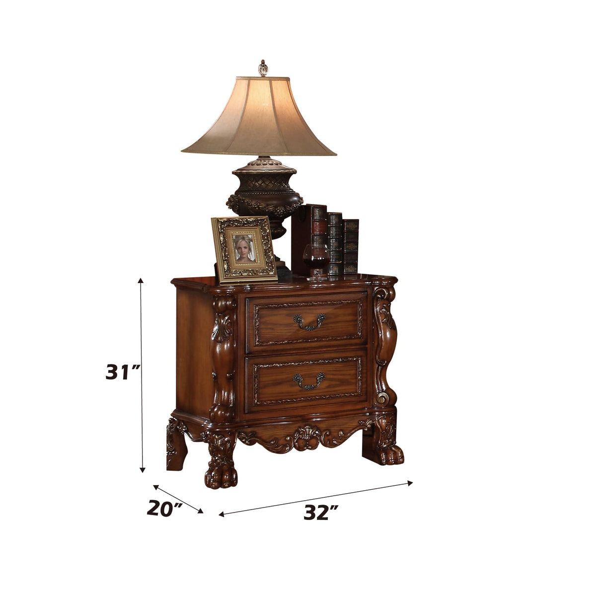 Cherry Oak Nightstand G470