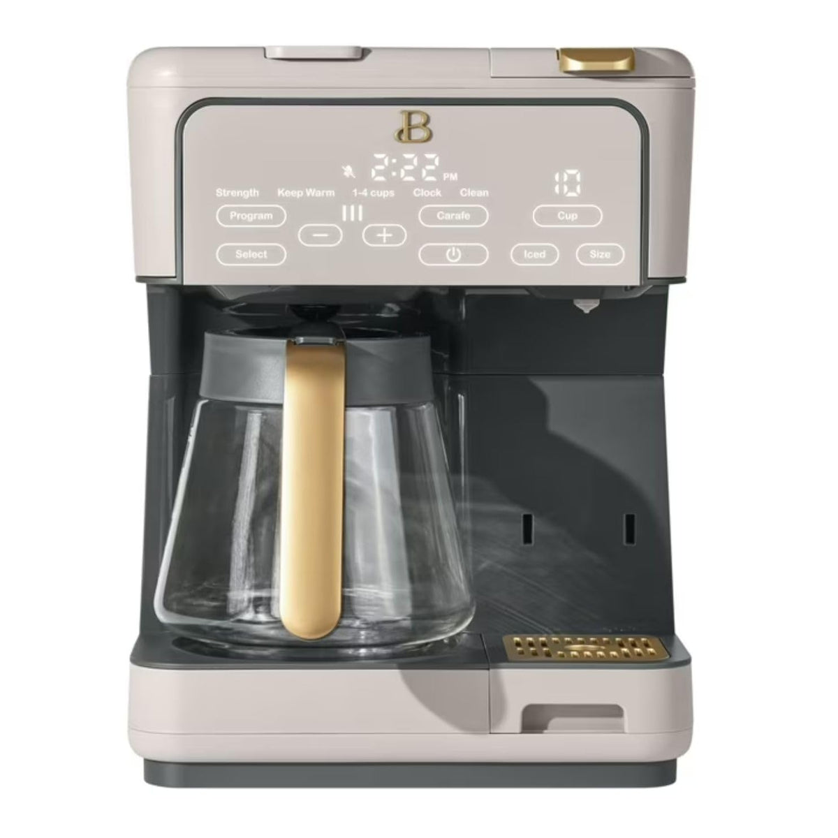 12-Cup Coffee Maker with Carafe and Touch Display E701104