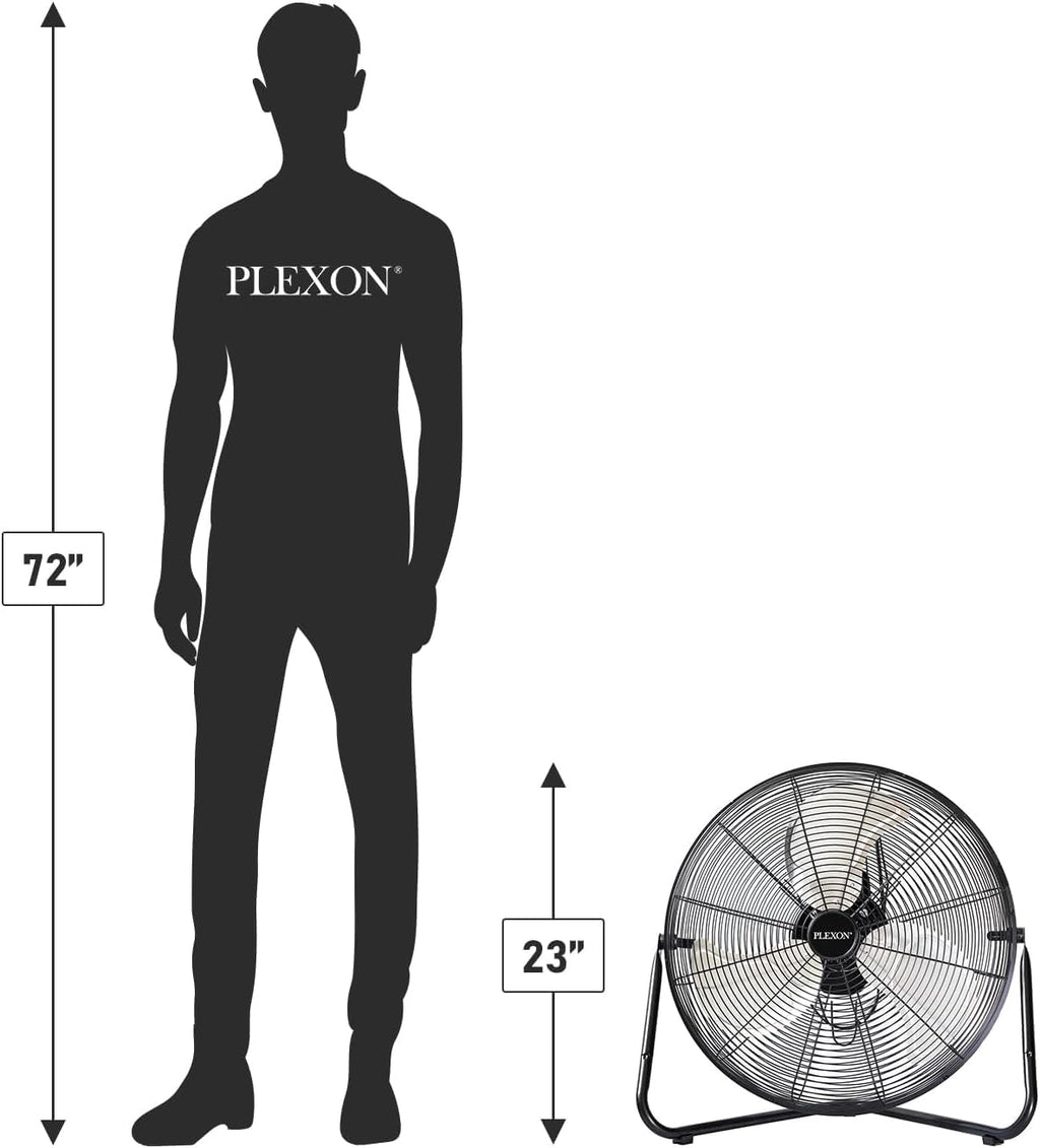 20" High Velocity Floor Fan 2 Pack C47339