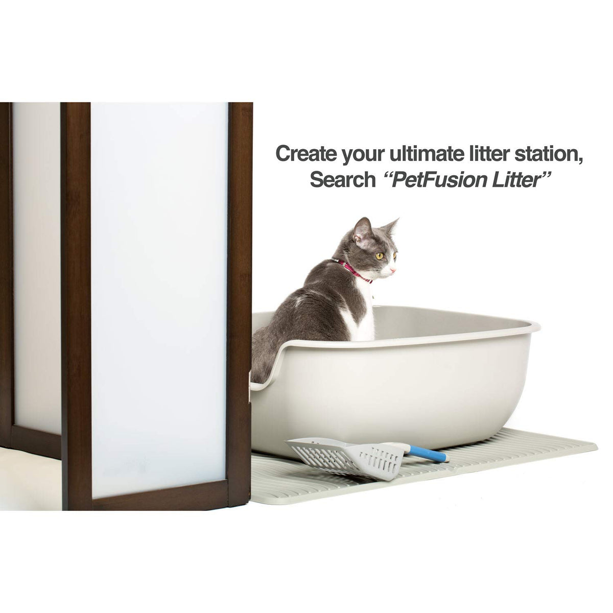 Large Non-Stick ABS Plastic Litter Box X4345