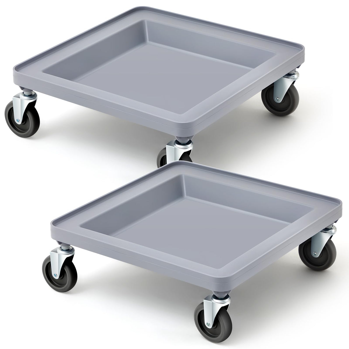 Glass Rack Dolly 4 Wheels 2 Pcs T984244