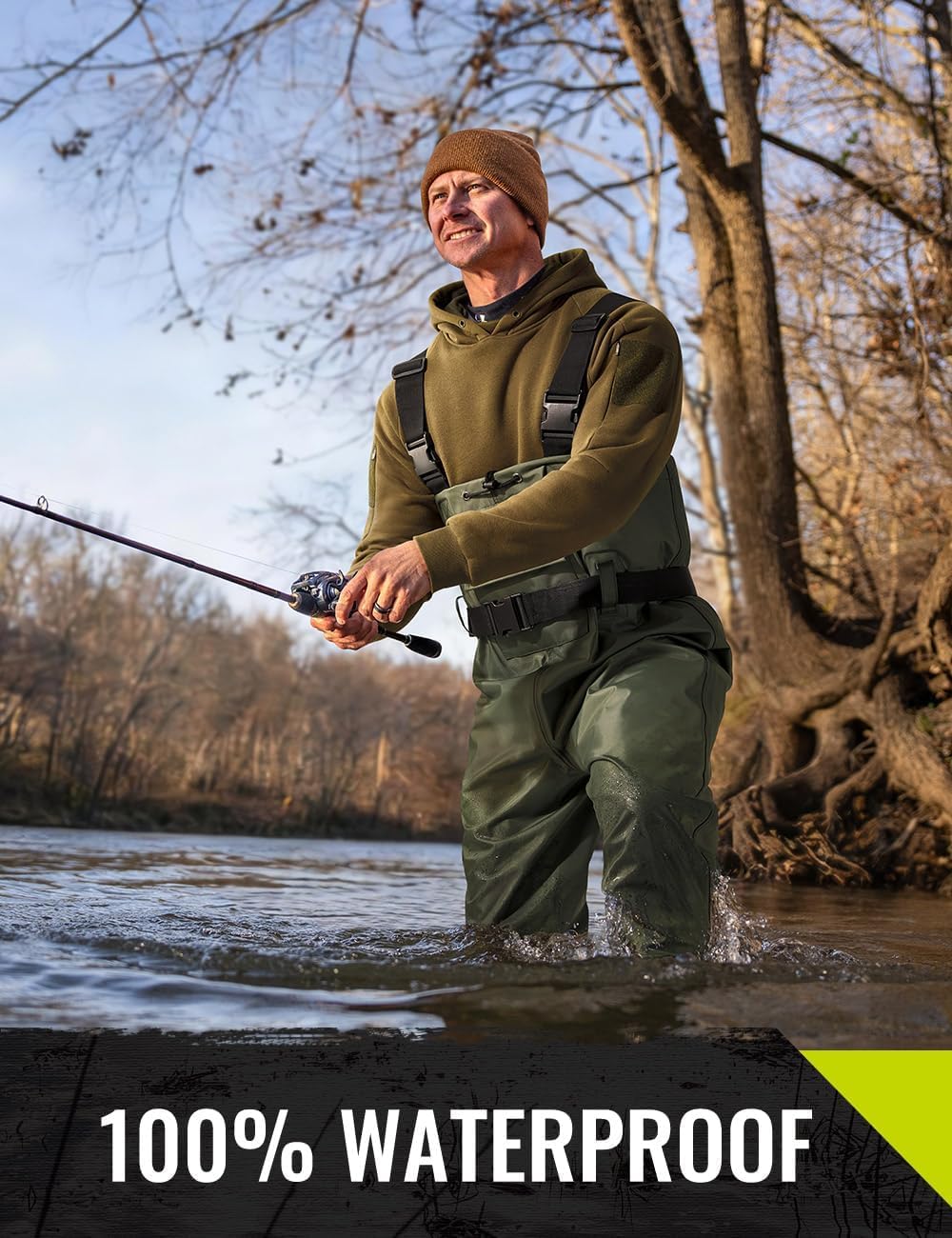 Waterproof Chest Waders M39842