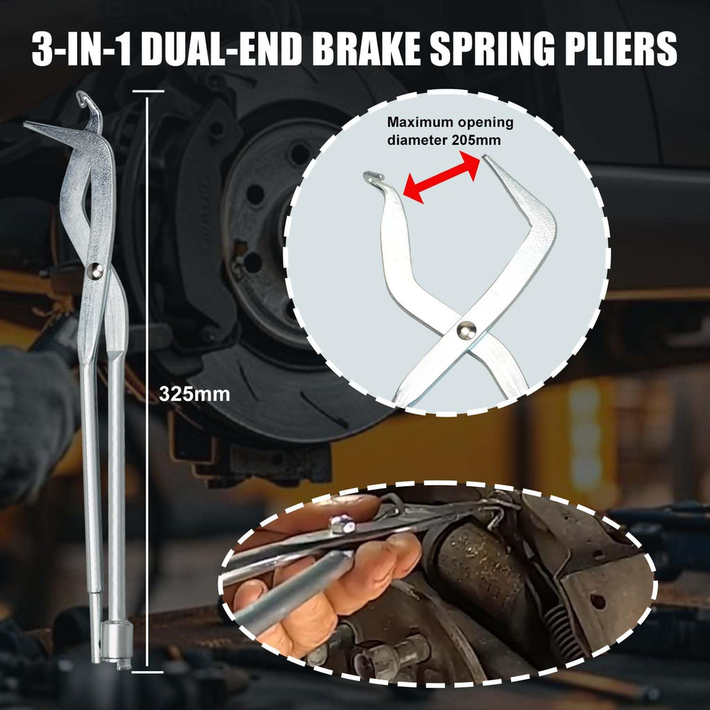 16 Pc Drum Brake Tool Kit Q8104
