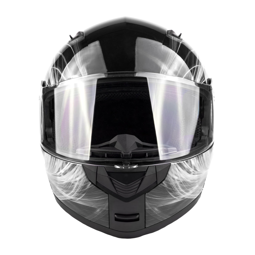 Full Face Snowmobile Helmet with Heated Shield E4296