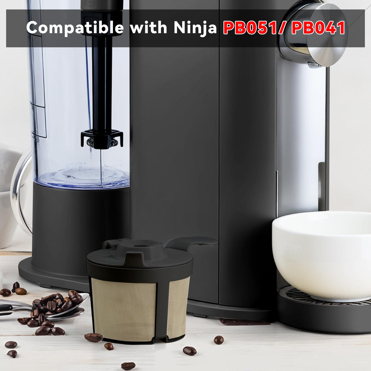 Basket Filters for Ninja Coffee Filter, 1 Pack V493145