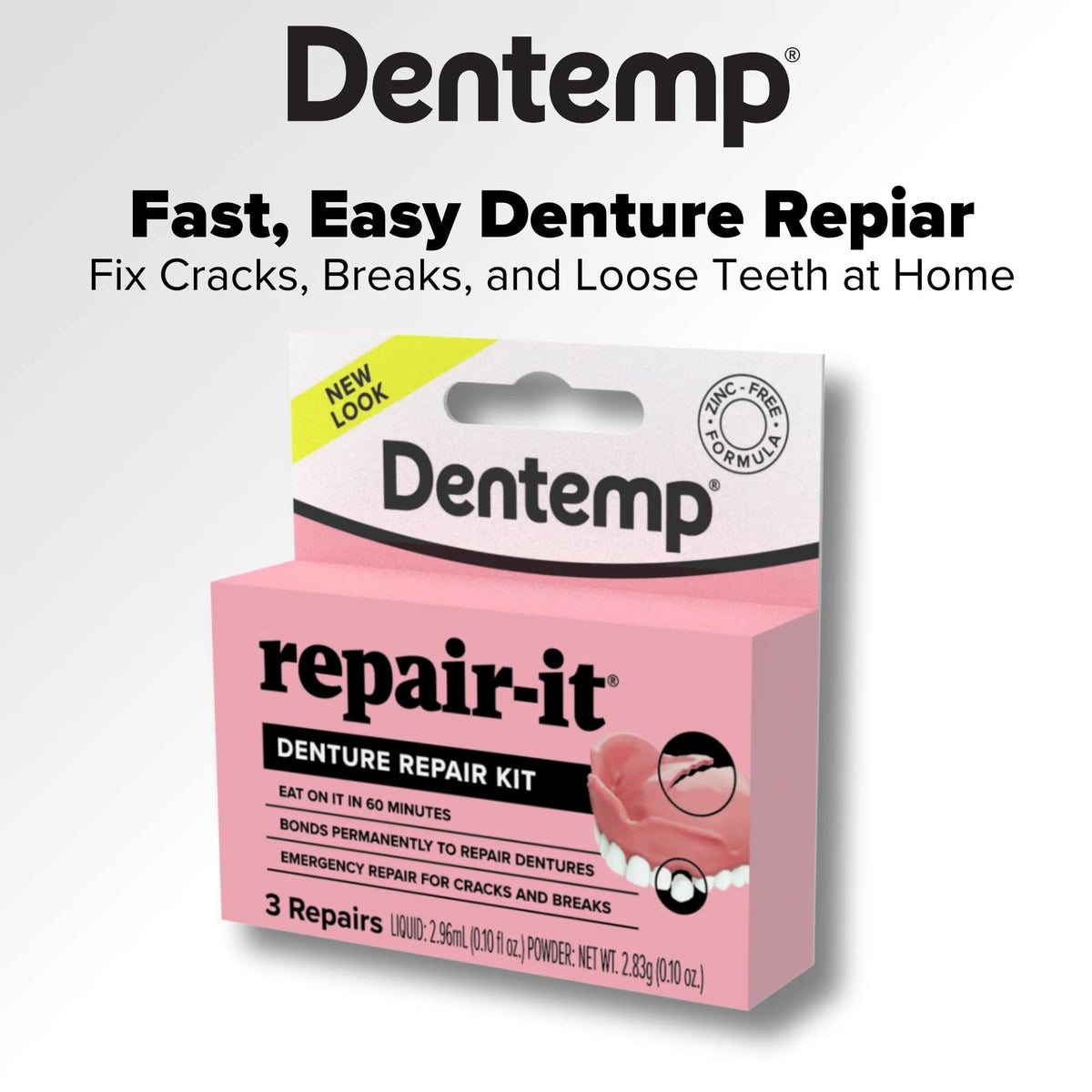 Denture Repair Kit 0.7 Ounces C16353