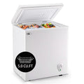 5.0 Cu.Ft White Chest Freezer with Removable Basket V407315